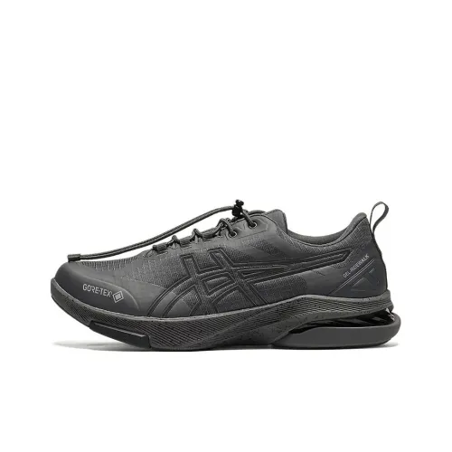 Asics Гель Ride Walk Low Топ Повседневная Беговая Обувь Унисекс Черная