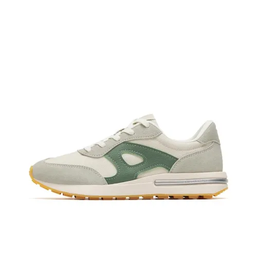 ANTA Champion Series Амортизация Износостойкий Низкий Топ Спортивная Повседневная Обувь Женская Светлый Асфальт Серый