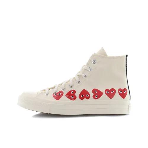 Конверс 1970s Износостойкие и Легкие Высокие Кеды Унисекс Белые