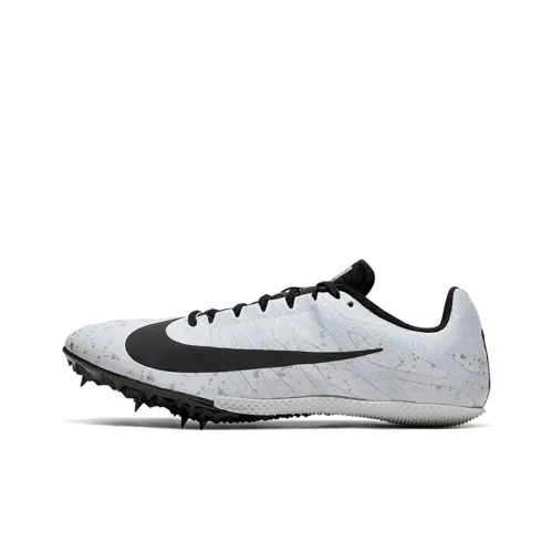 Nike Zoom Rival Low Топ Повседневный Тест физической подготовленности Экзамен физической подготовленности Кроссовки для бега Унисекс Белый Черный