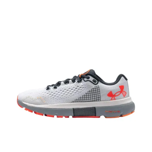 Under Armour Infinite 4 Low Топ Повседневные Беговые Кроссовки Мужские Белые Оранжевые