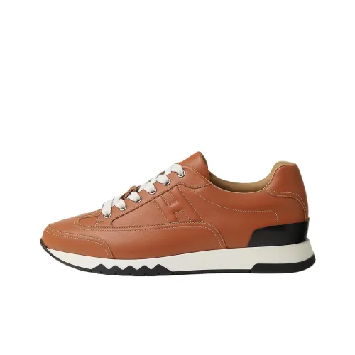 HERMES Trail Casual Низкий Топ Коричневый Мужской
