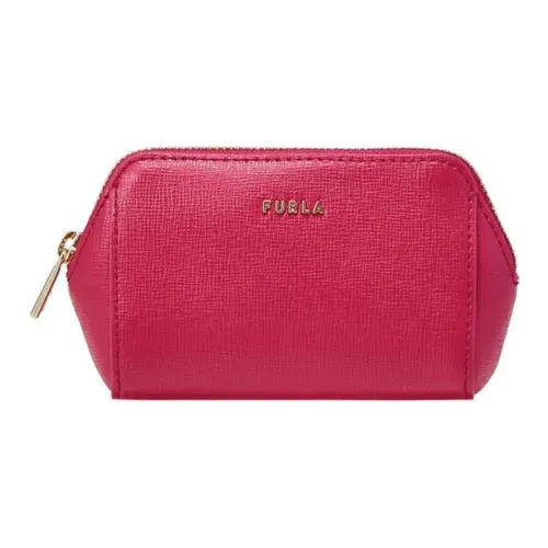 Furla Electra Laminated Коровья кожа Клатч Женские Розовый