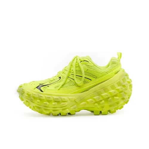 Balenciaga Bouncer Low Топ Спортивная Повседневная Обувь Женская Зеленая