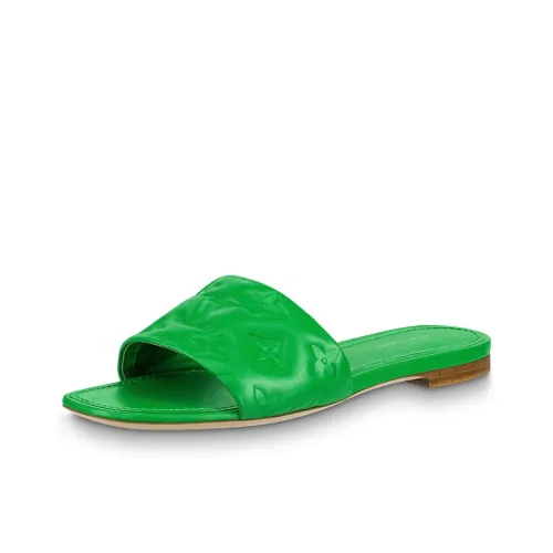 LOUIS VUITTON Revival Слипоны Женские Зеленый