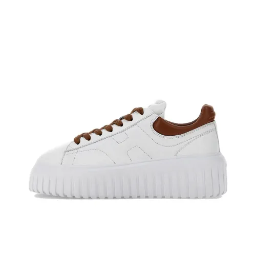 HOGAN H Stripes Low Топ Скейтборд Кроссовки Женские Белые