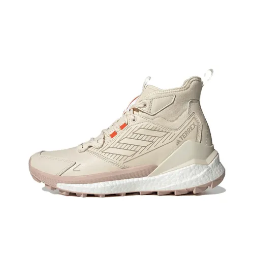 adidas Terrex FREE HIKER 2 Противоскользящий Устойчивый к истиранию Легкий Верх с покрытием Повседневная обувь Унисекс Экрю