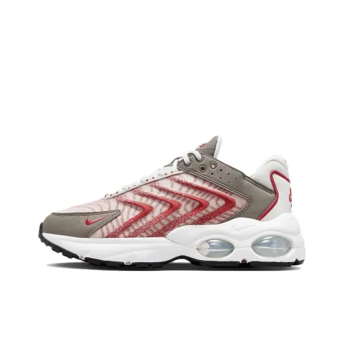 Nike Air Max TW Low Топ Casual Мужской Красный Серый Белый