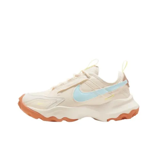 Nike TC 7900 Low Топ Casual Женский Бежевый Синий