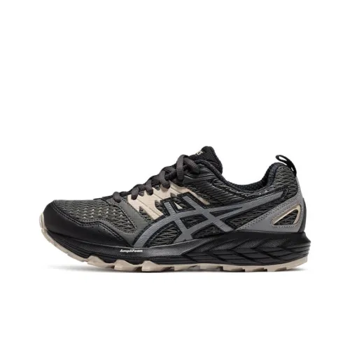 Asics Gel Sonoma Размер CN Устойчивый к истиранию Дышащий Низкий Топ Беговые кроссовки Женские Серый