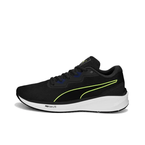 PUMA Aviator Profoam Sky Противоскользящие Устойчивые к истиранию Низкие Беговые кроссовки Черные