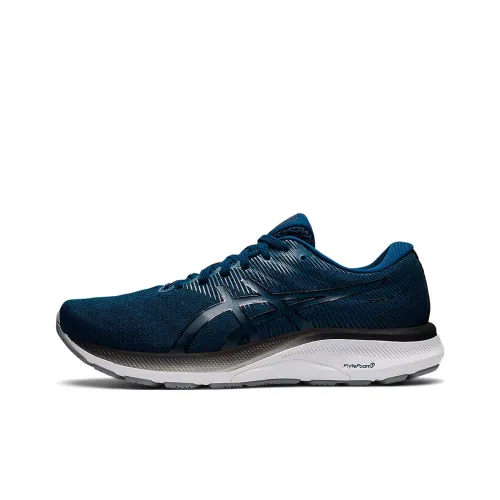 Asics GT 4000 3 Устойчивый к истиранию Дышащие Низкие Кроссовки для Бега Синие Белые