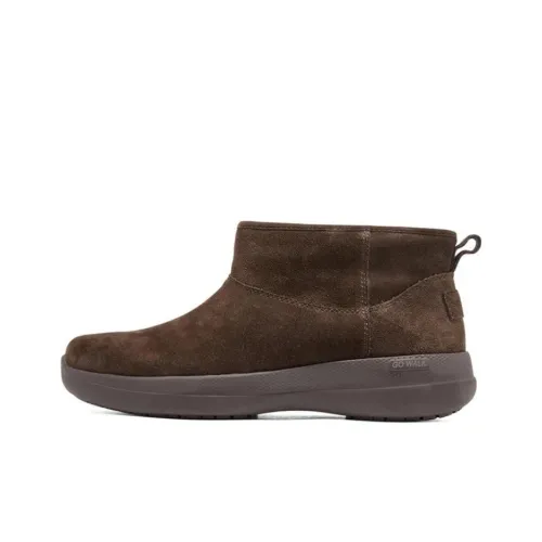 Skechers GO WALK Series Стабильность Ankle Длина Сноубутсы Женские Коричневый