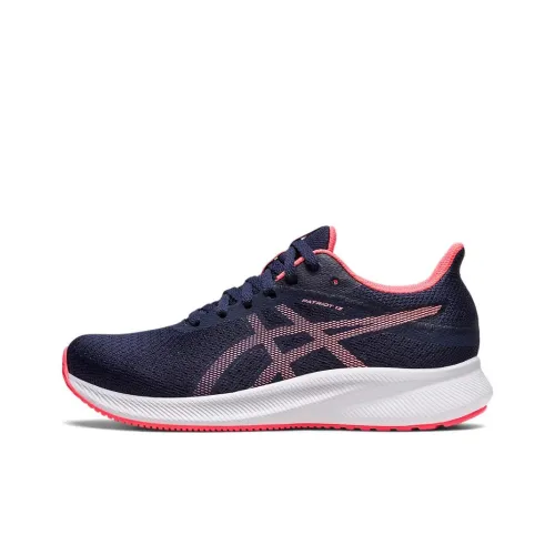 Asics Patriot 13 Low Топ Беговые кроссовки Женские Глубокий синий Розовый