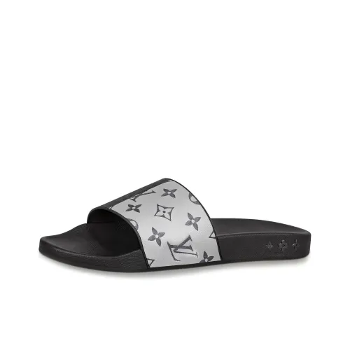 LOUIS VUITTON Waterfront Стильные Сандалии Мужские Черно-Белые