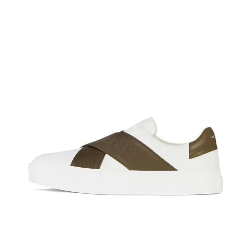 Givenchy Городской Низкий Топ Стильные Скейтбординги Мужской Белый Зеленый