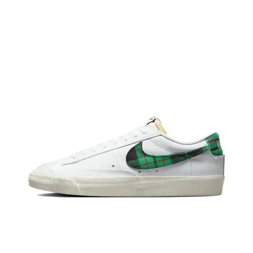 Nike Blazer Low Топ Скейтборд Кроссовки Мужские Белые Зеленые