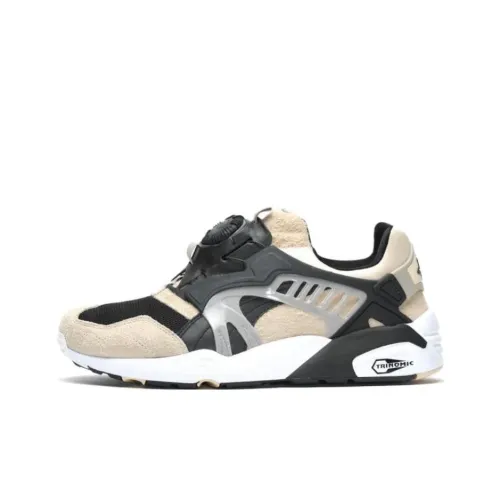 PUMA Disc Blaze Kl Desert Trooper Low Топ Спортивная Повседневная Обувь Унисекс Желтый Черный