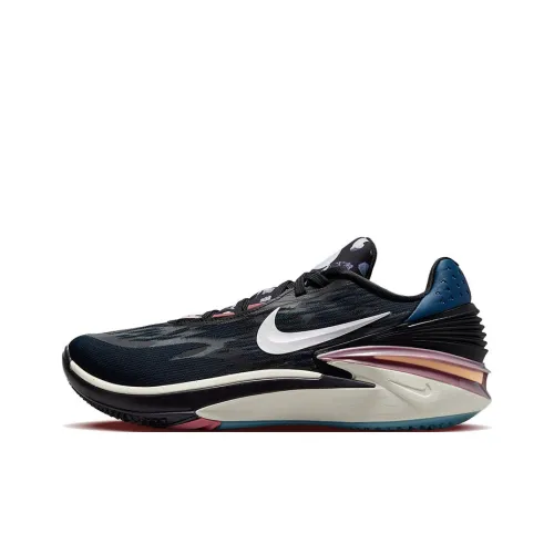 Nike Air Zoom Cut 2 Low Топ Баскетбольные кроссовки Унисекс Белый Черный Международная версия