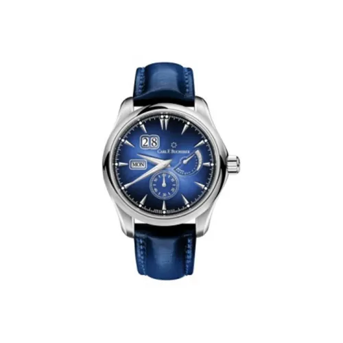 Carl F.Bucherer Автоматический Механический Часы Мужские из Коллекции MANERO, 42,5 мм, Синий