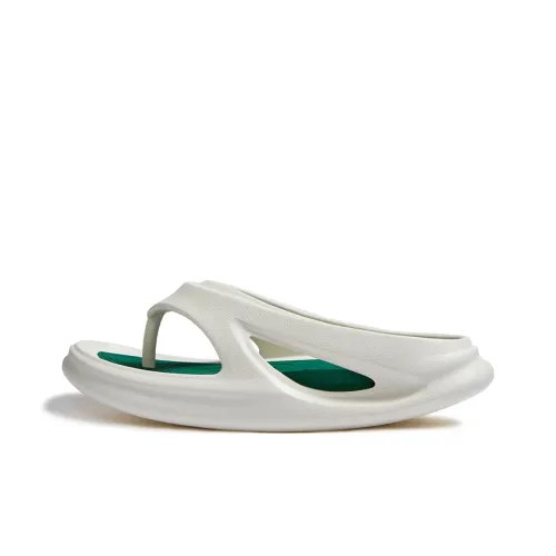 0592 Шлепанцы Унисекс Точка Зеленый