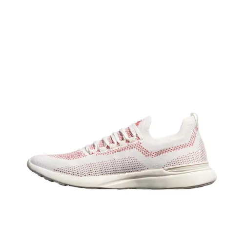 APL ATHLETIC PROPULSION LABS Низкий топ Беговые кроссовки Мужские Красный Белый