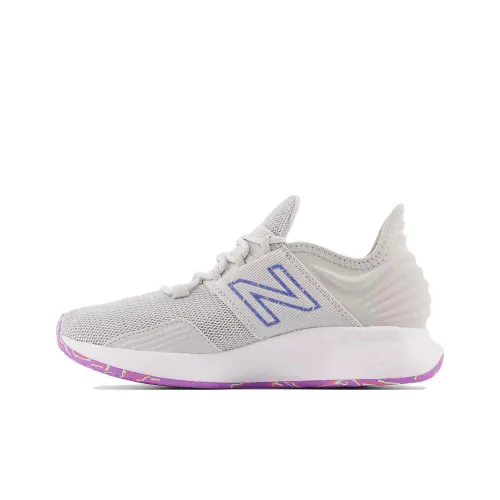 New Balance NB ROAV Свежий Foam MID Топ Беговые кроссовки Женские Серый Фиолетовый