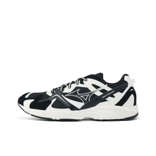 Mizuno LG 90s EC Амортизаторы Shock Absorbers Противоскользящие и Устойчивые к Износу Дышащие Низкие Беговые кроссовки Унисекс Черный Белый