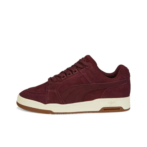 PUMA Slipstream MMQ Lo Low Топ Скейтборд Кроссовки Женские Бордовый