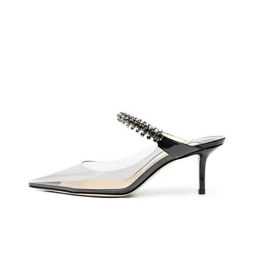 Jimmy Choo Bing Домашние тапочки Женские Черный