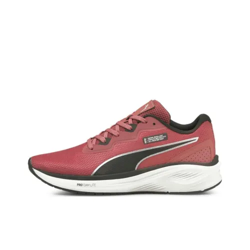 PUMA Aviator Profoam Sky Slip-resistant Abrasion-resistant MID Топ Беговые кроссовки Унисекс Черный Розовый