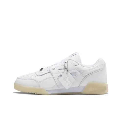 Dime MTL x Reebok Workout Low Скейтборд Кроссовки Унисекс Белый