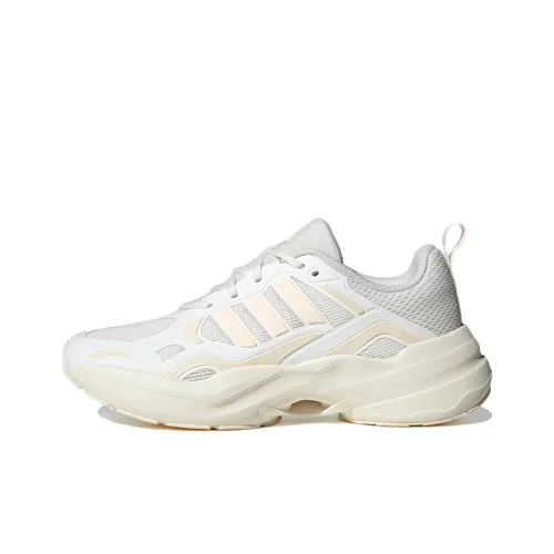 Adidas Maxxcetus Slip-Resistant Abrasion-Resistant Легкий Low Top Беговые кроссовки Женские Розовый Белый Серый