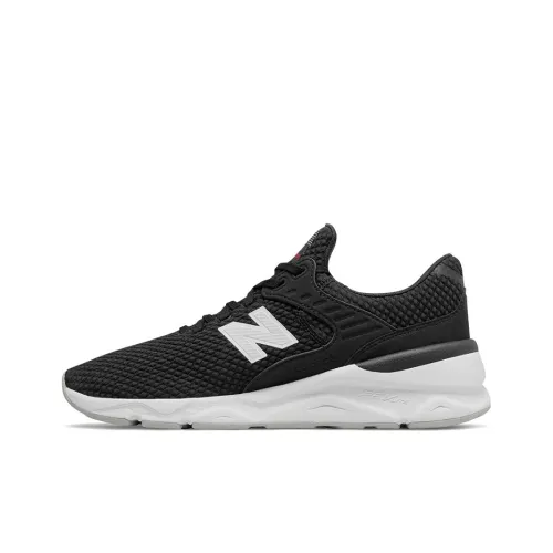 New Balance NB X 90 Амортизация Дышащий Отводящий пот MID Топ Повседневная обувь Унисекс Черный Красный