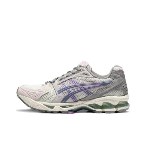 Asics Gel Kayano 14 Low Топ Беговые кроссовки Женские Коричневый Серый