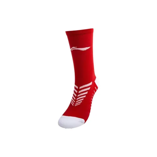 LINING 1 пачка Red Men's MID Shin Носки