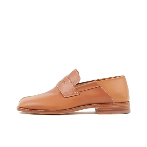 Maison Margiela Tabi Лоферы Мужские Коричневые