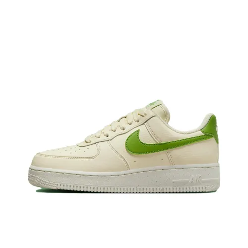 Nike Air FORCE 1 Low Топ Скейтборд Кроссовки Женские Бежево-зеленый