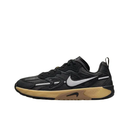 Nike Jam Series Повседневный Низкий Топ Черный/Металлический Серебристый/Светло-Коричневый/Средний Коричневый Женский