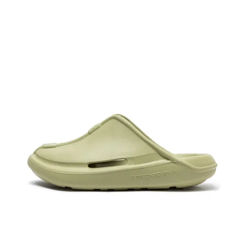 XTEP Shaolin Collection Zen Heart Спортивные тапочки Slight Желтый Зеленый