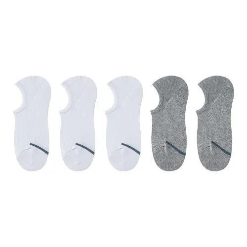 MIIOW No Show Носки Мужские упаковка из 5 пар