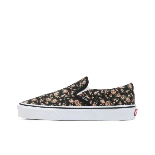 Vans Slip On Розовый Dream Износостойкий и Легкий Низкие Кроссовки для скейтбординга Унисекс Черный