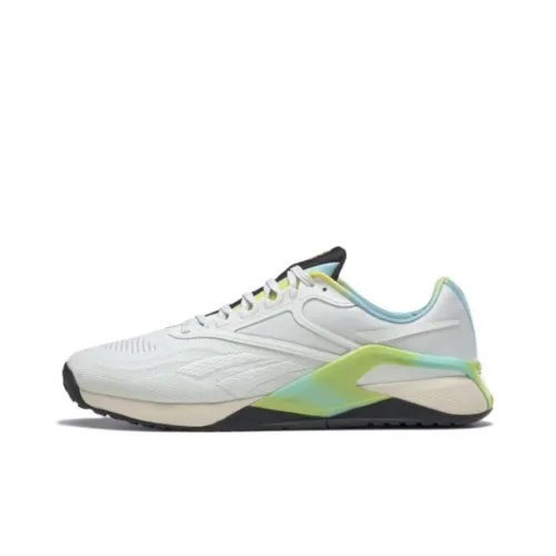 SMILEY x Reebok совместная линейка Nano X2 Low Топ Кроссовки для тренировок Унисекс Серый Зеленый