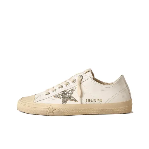 Golden Goose V Star Скейтборд Кроссовки Низкие Белые Женские