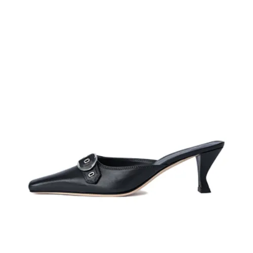 By Far Evelyn Домашние тапочки Женские Черные