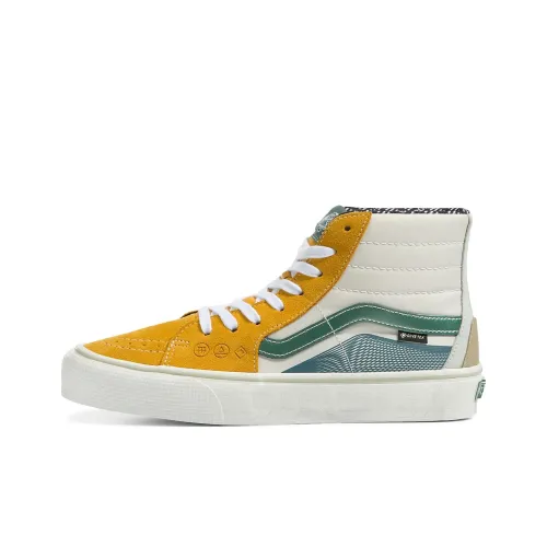 Vans SK8 Gore Te High Топ Скейтборд Кроссовки Унисекс Желтый