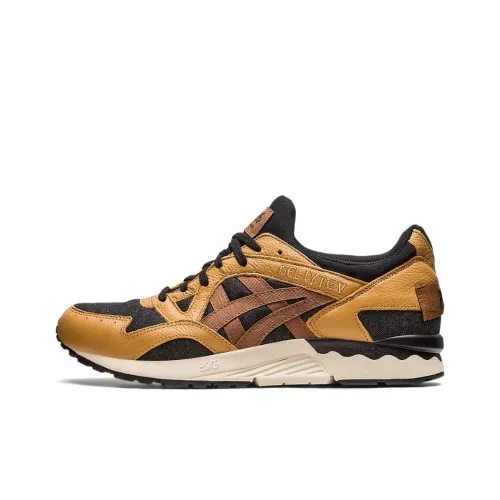 Asics Gel Lyte 5 Low Топ Повседневные Беговые Кроссовки Мужские Коричневые Черные
