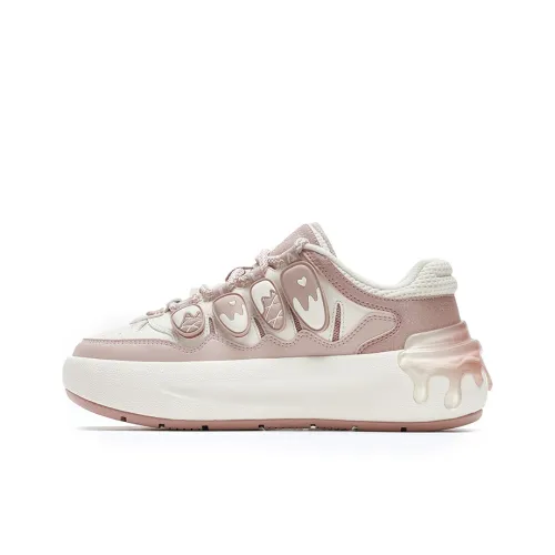 FILA CARROT 2 Скейтборд Кроссовки Низкие Молочно-белый/Розовый Дым Женские