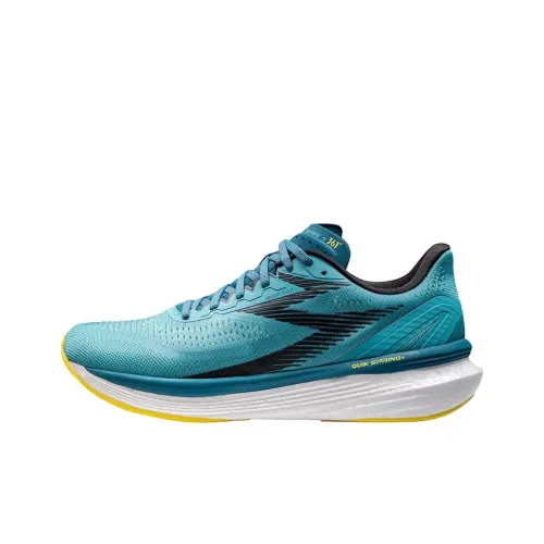 361° Spire 5 Slip-resistant Abrasion-resistant Lightweight Low-Top Running Shoes Men's Blue Black