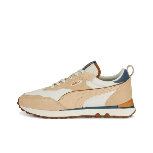PUMA Rider FV Safari Low Топ Повседневный Мужской Желтый Белый